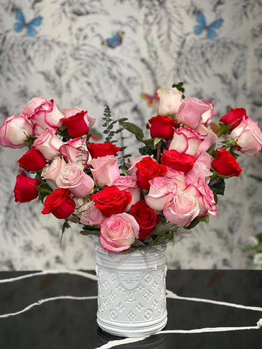 Rouge Cannes Vase