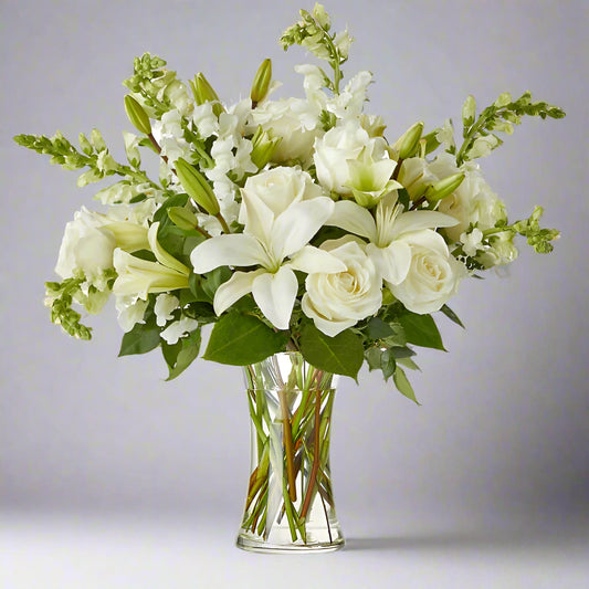 Lily Sympathy Vase