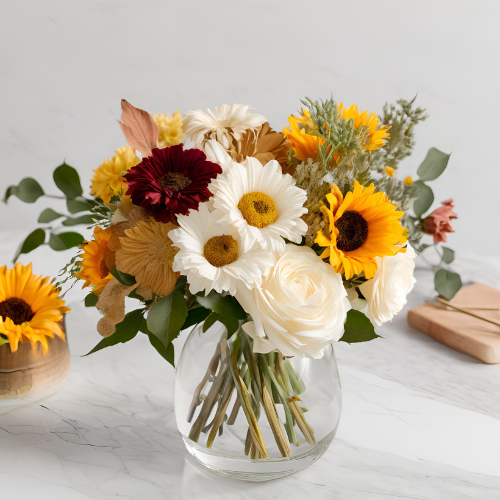 Autumn Vase Arrangement