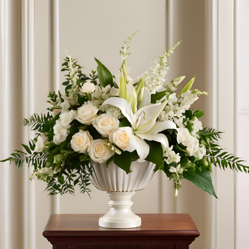 Elegant Sympathy Vase