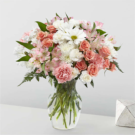 Blush Sympathy Vase