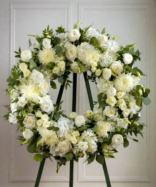 Lush Sympathy Wreath